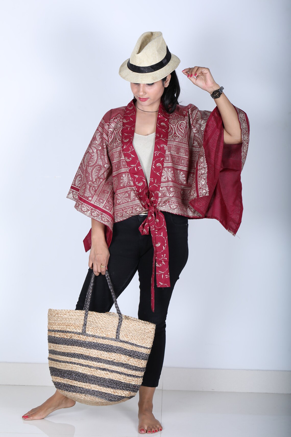 Traditional Top / Wedding Top Blouse / Bridesmaid Crop Top / Etsy UK