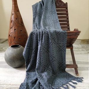 Gray Sofas Couch Coverlet Bed Runner Beach Blanket Tassles Mudcloth Throws Blanket Turkish Bedspread Housewarming Gifts Herringbone Blankets
