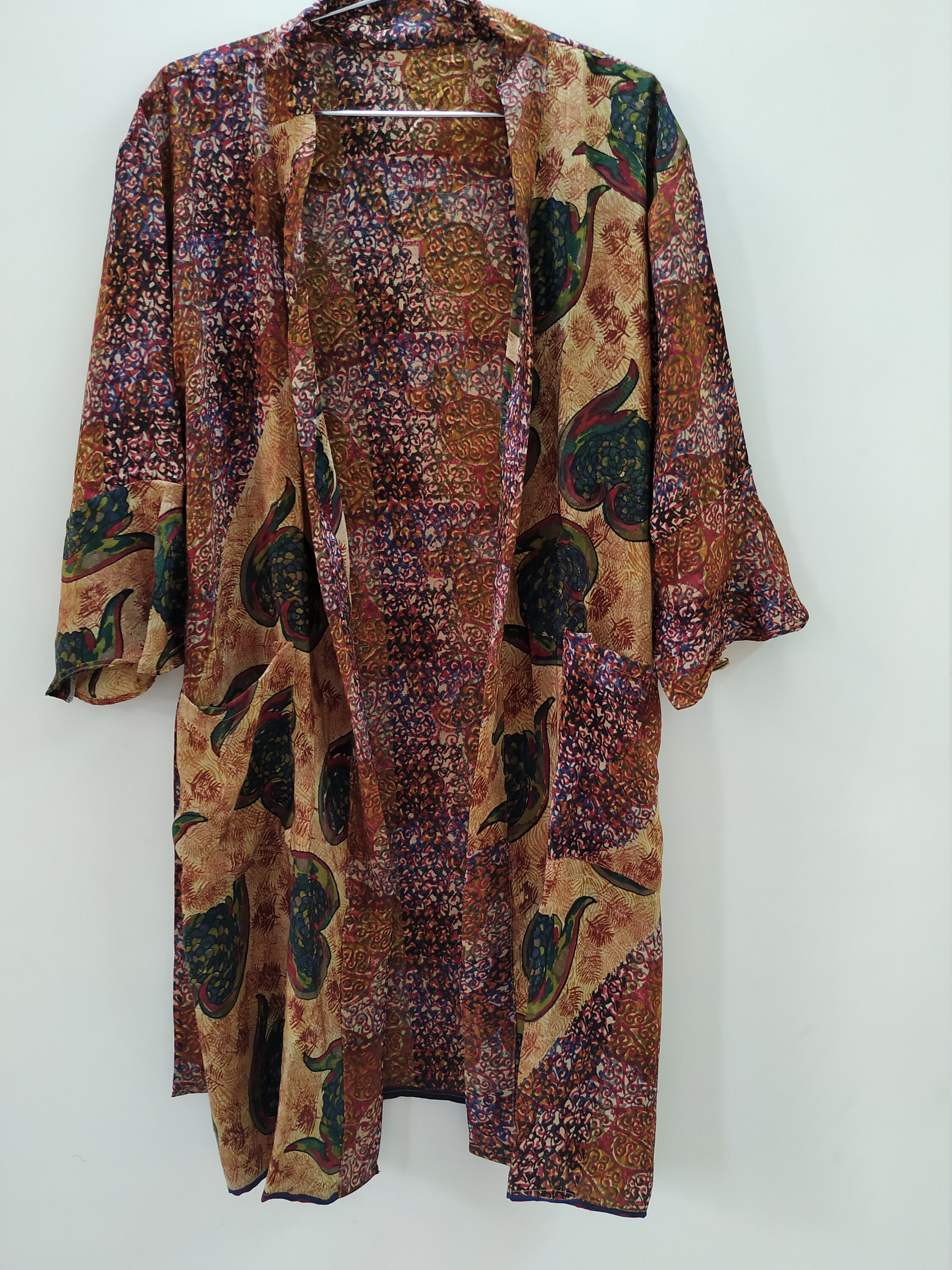 Kimono Robe Short Kimono Hippie 