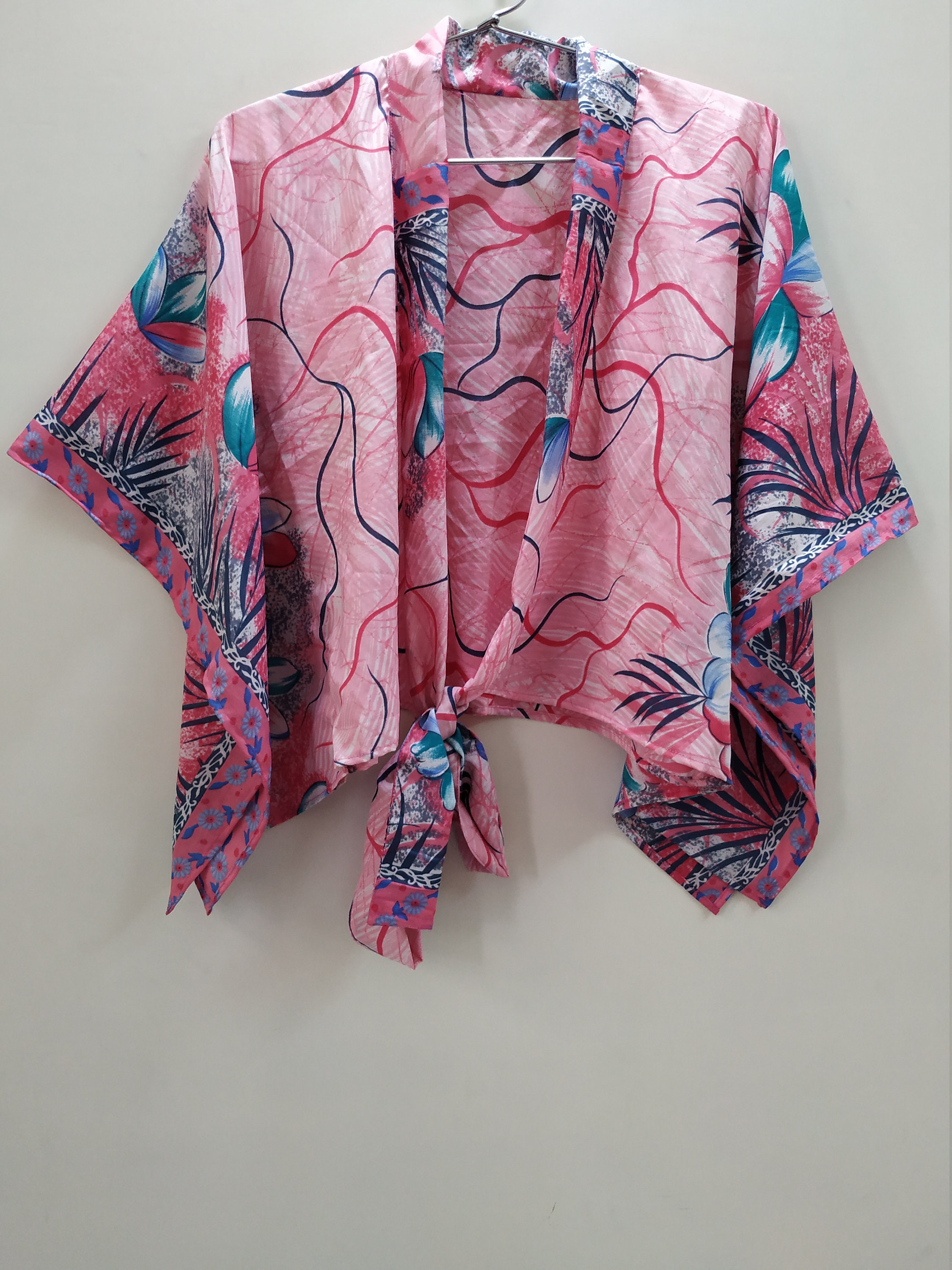 cropped kimono cardigan