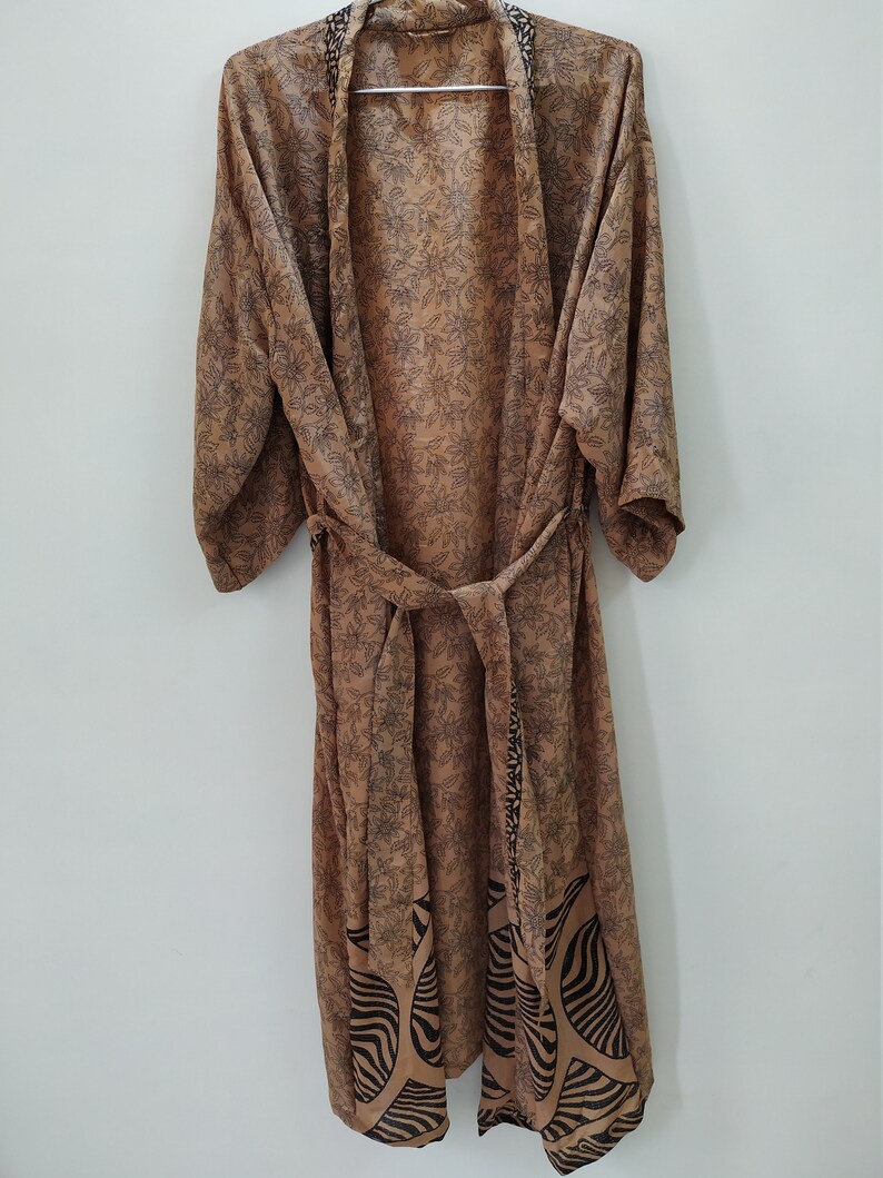 Beach Robe/ Kimono Robe/ Swim Wear Robe/ Night Wear/ Vintage - Etsy