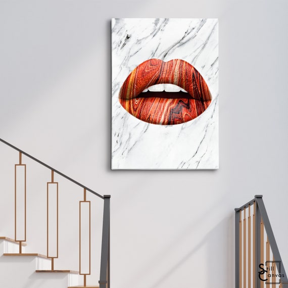 12"x12"Passionate kiss Poster HD Canvas Prints Painting Home Room Decor Wall art