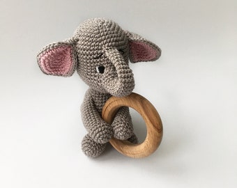 kiki elephant teether