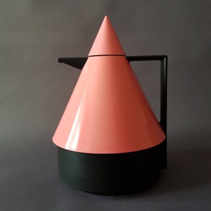 Vintage EMSA Rio conical thermos coffee pot, teapot West Germany 80s