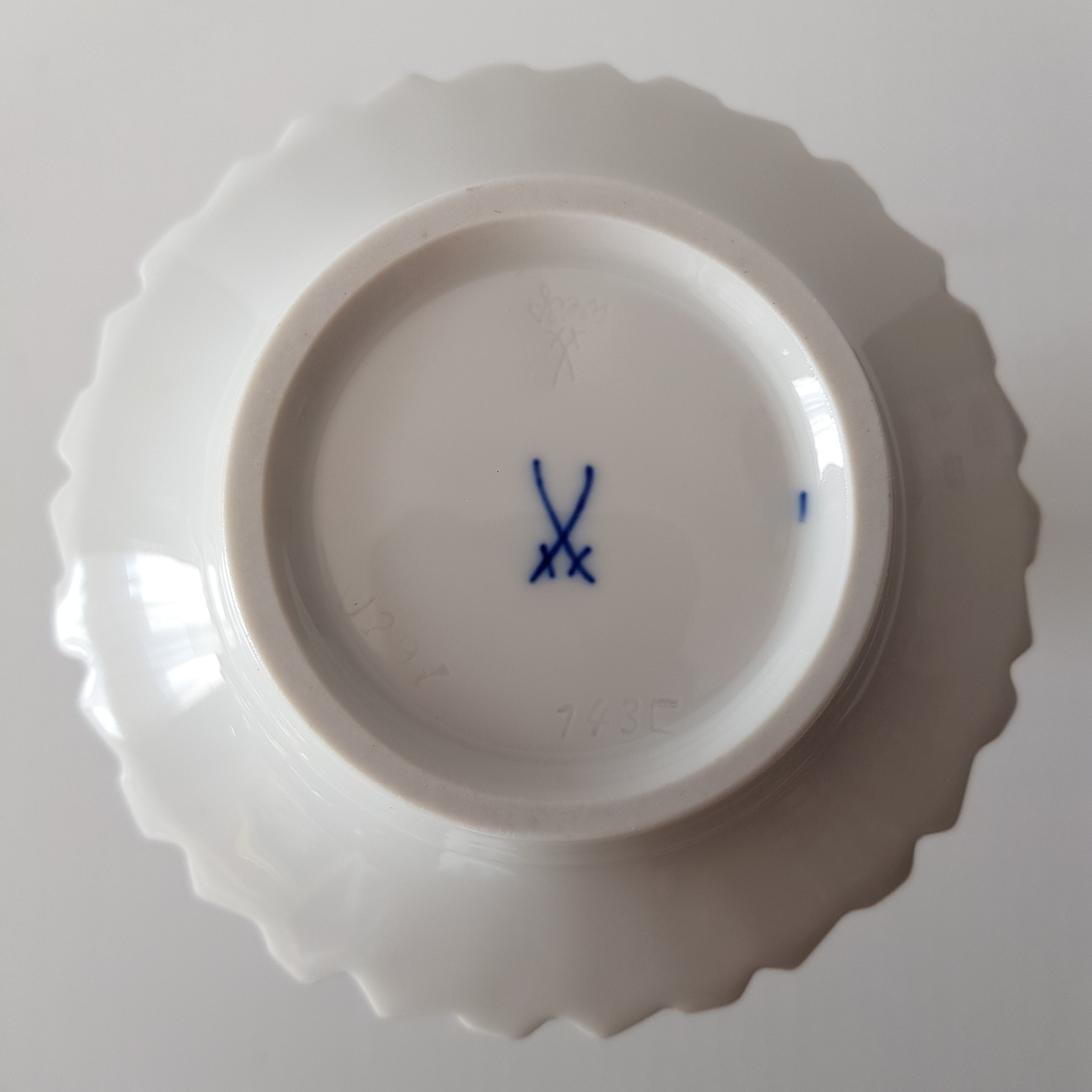 Original Meissen Vase, White Porcelain 1st Choice, Designed by