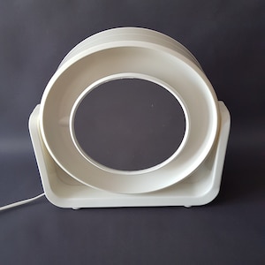Vintage Allstar illuminated table mirror cosmetic mirror Germany 70s