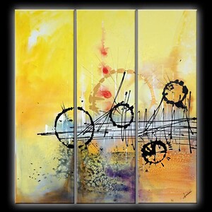 Gentle Horizon - Hand-Painted Unique Piece