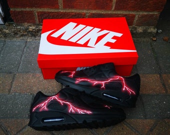 Custom Lightning Nike Air Max 90s