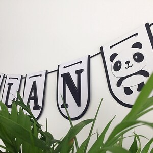 Panda Banner Panda Theme Birthday Panda Decor Panda | Etsy