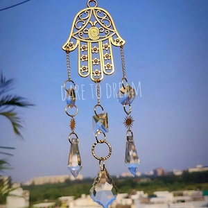 Golden Hamsa Hand