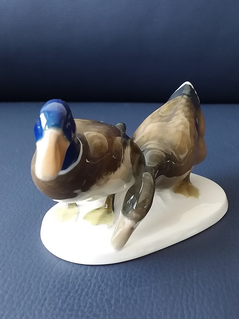 Rosenthal Stockenten Liebespaar Kunstabteilung Selb design Karl Himmelstoss