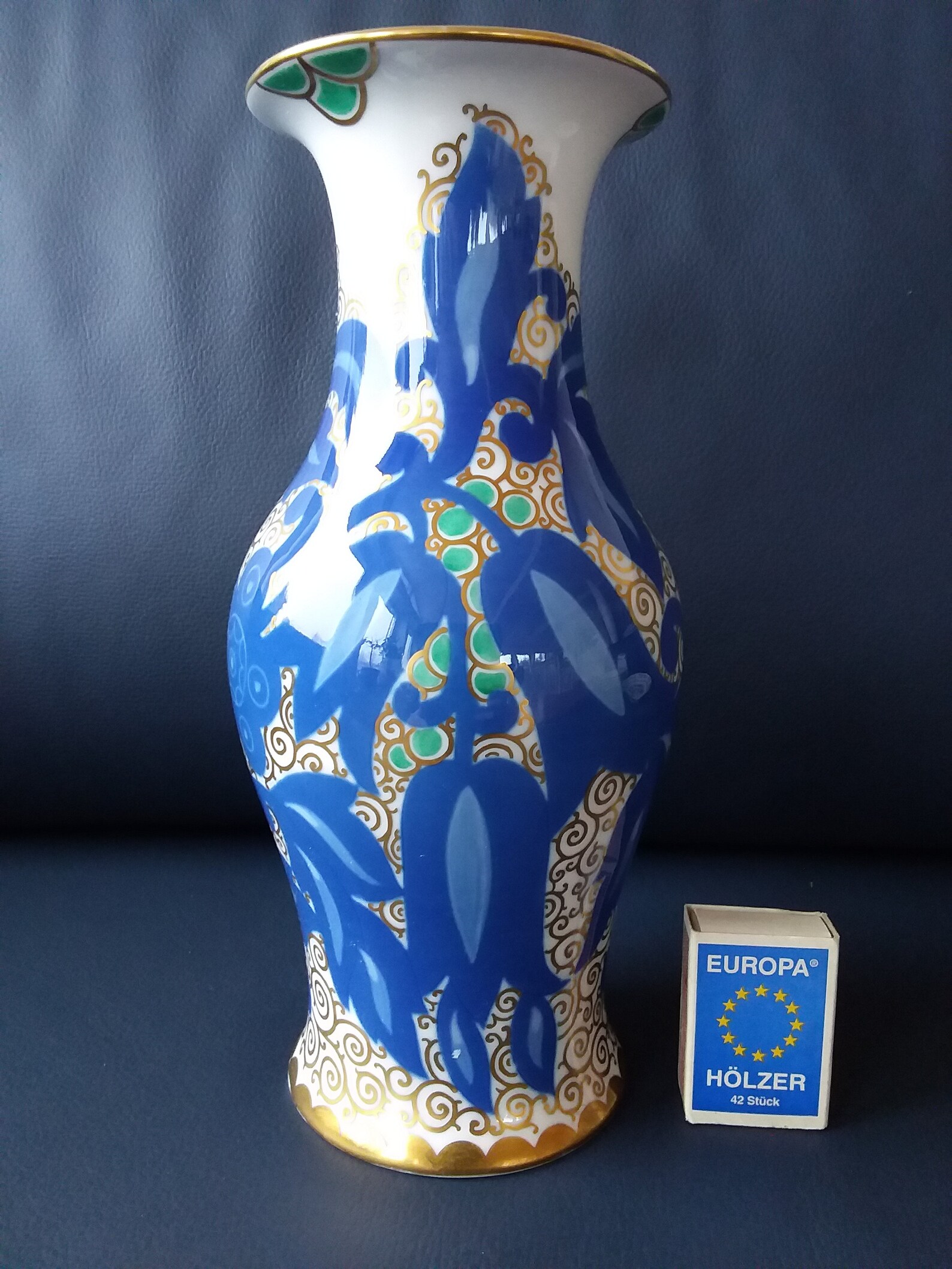 Rosenthal Porzellan grosse Jugendstil Vase Dekor Etsy