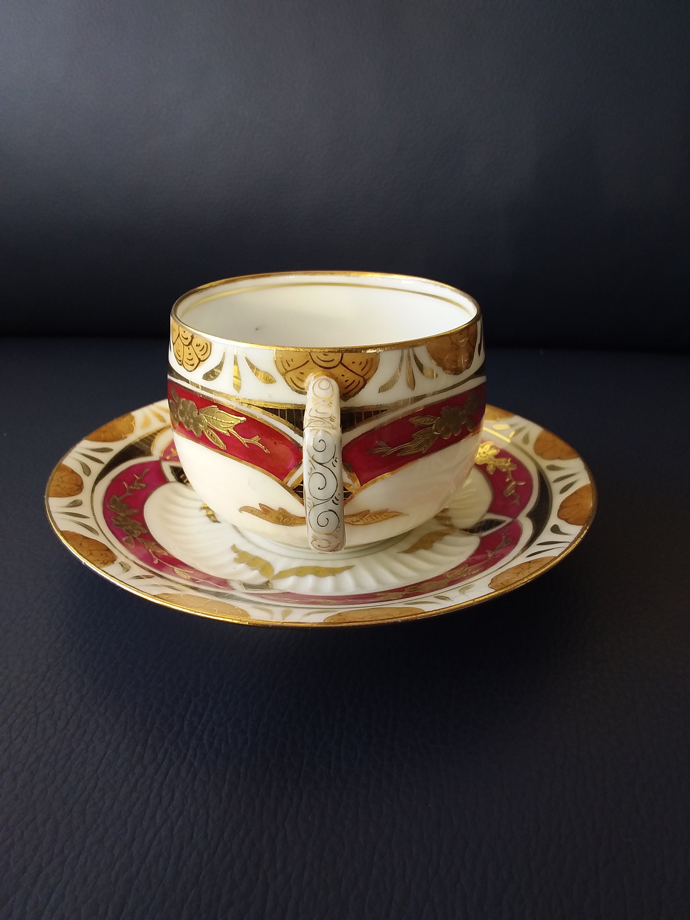 Sammeltasse Carl Boseck Haida Böhmen um 1920 Art deco | Etsy
