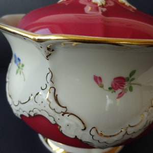 Meissen porcelain, large bonbonniere image 5