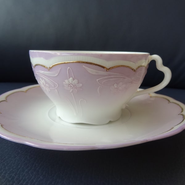 Rosenthal, Art Nouveau tea cup and saucer