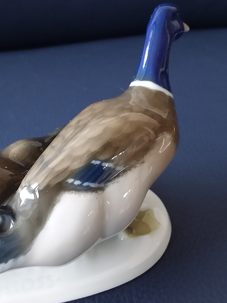 Rosenthal Stockenten Liebespaar Kunstabteilung Selb design Karl Himmelstoss