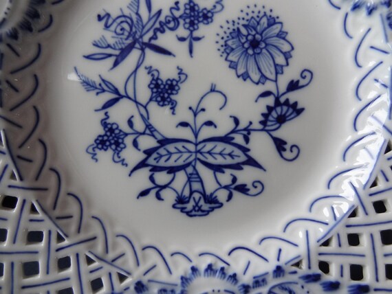 Meissen Porcelain, Plate, Onion Pattern, 1956, 1st Choice - Etsy