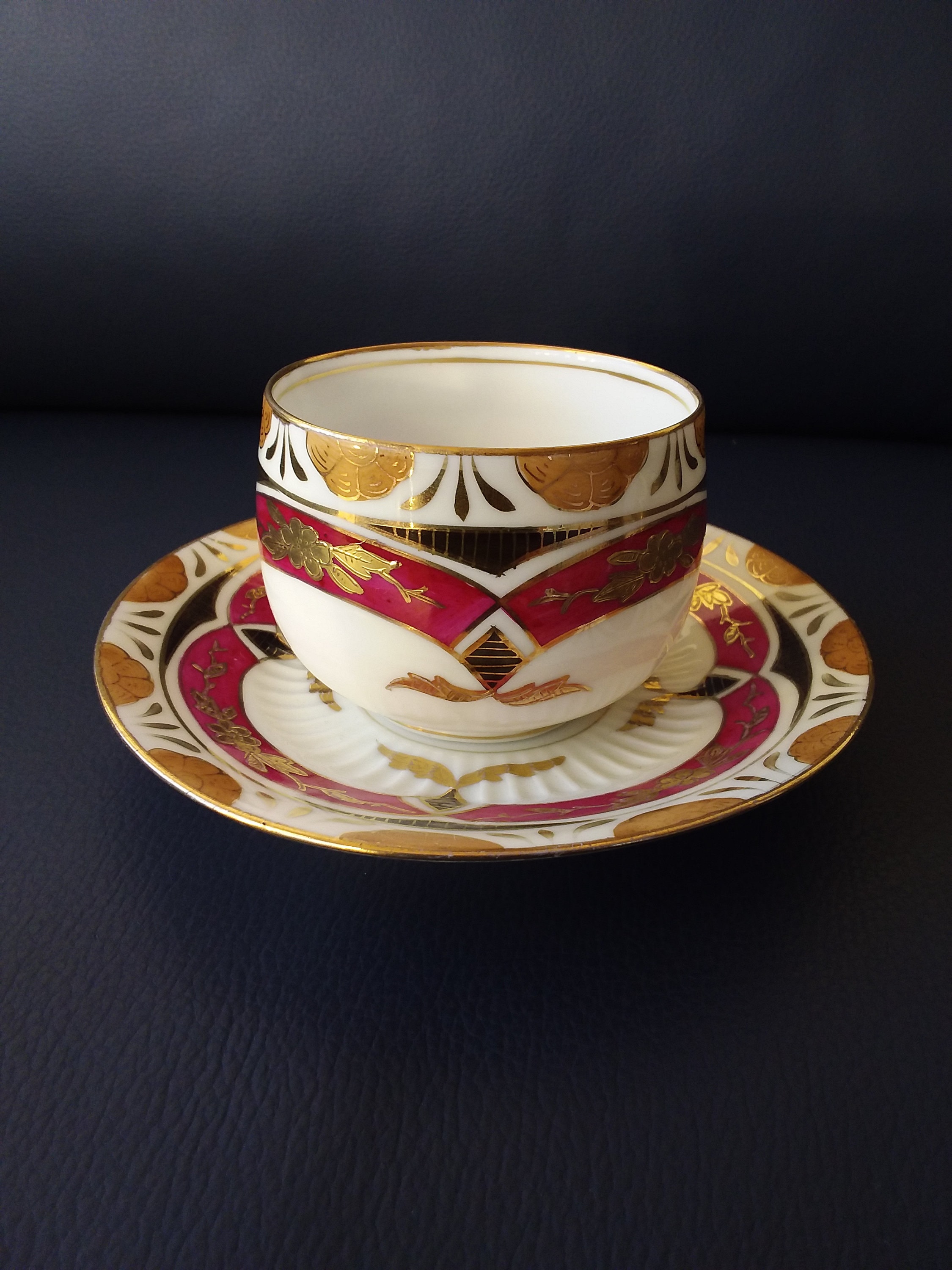 Sammeltasse Carl Boseck Haida Böhmen um 1920 Art deco | Etsy