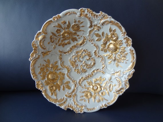 マイセンロココメダリオンボウル