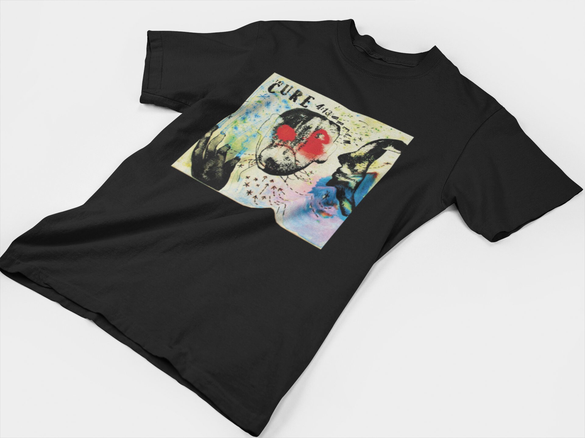 The Cure band rare merch t shirt poster Indie clothing Etsy