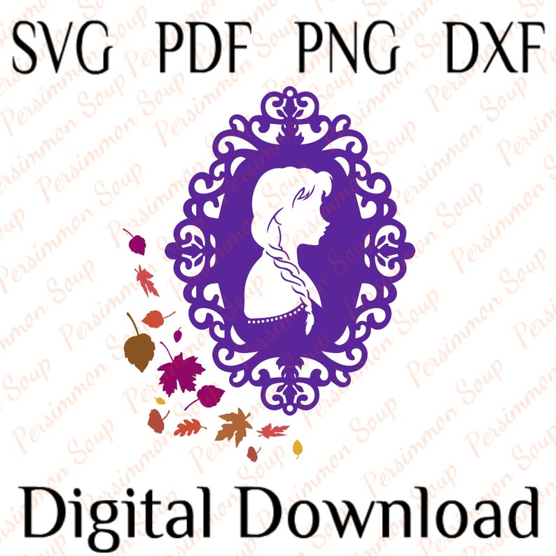 Download Frozen 2 SVG Anna Silhouette Profile Sisters Disney Shirt | Etsy