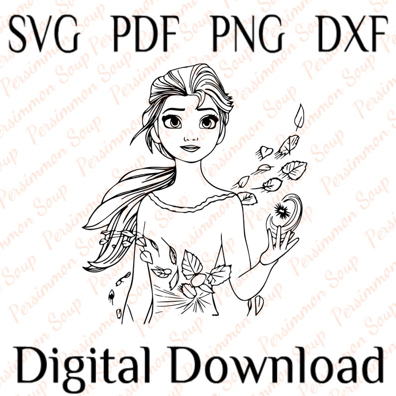 Download Frozen 2 SVG Elsa svg htv layers Digital Download Cricut ...