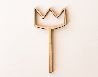 Crown svg cake topper
