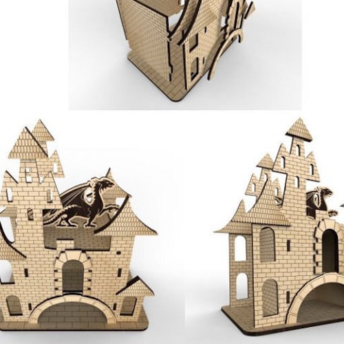 3d Puzzle Castle Plans Printable