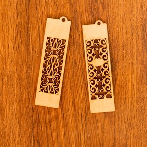 ベクターレーザーカットファイルをブックマークしてください。レーザーカットファイル SVG DXF CDR ベクタープラン Glowforge ファイル 即時ダウンロード 918