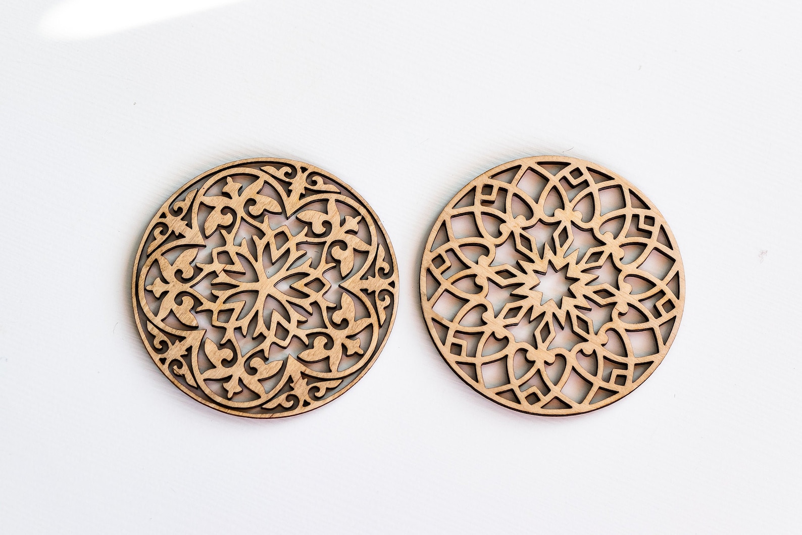 Coasters Vector Laser Cut File Ai/dxf/cdr Etsy