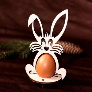 Easter Eggs Stand.Laser cut files SVG DXF CDR vector plans, files Instant download, cnc pattern, cnc cut, laser cut. 481
