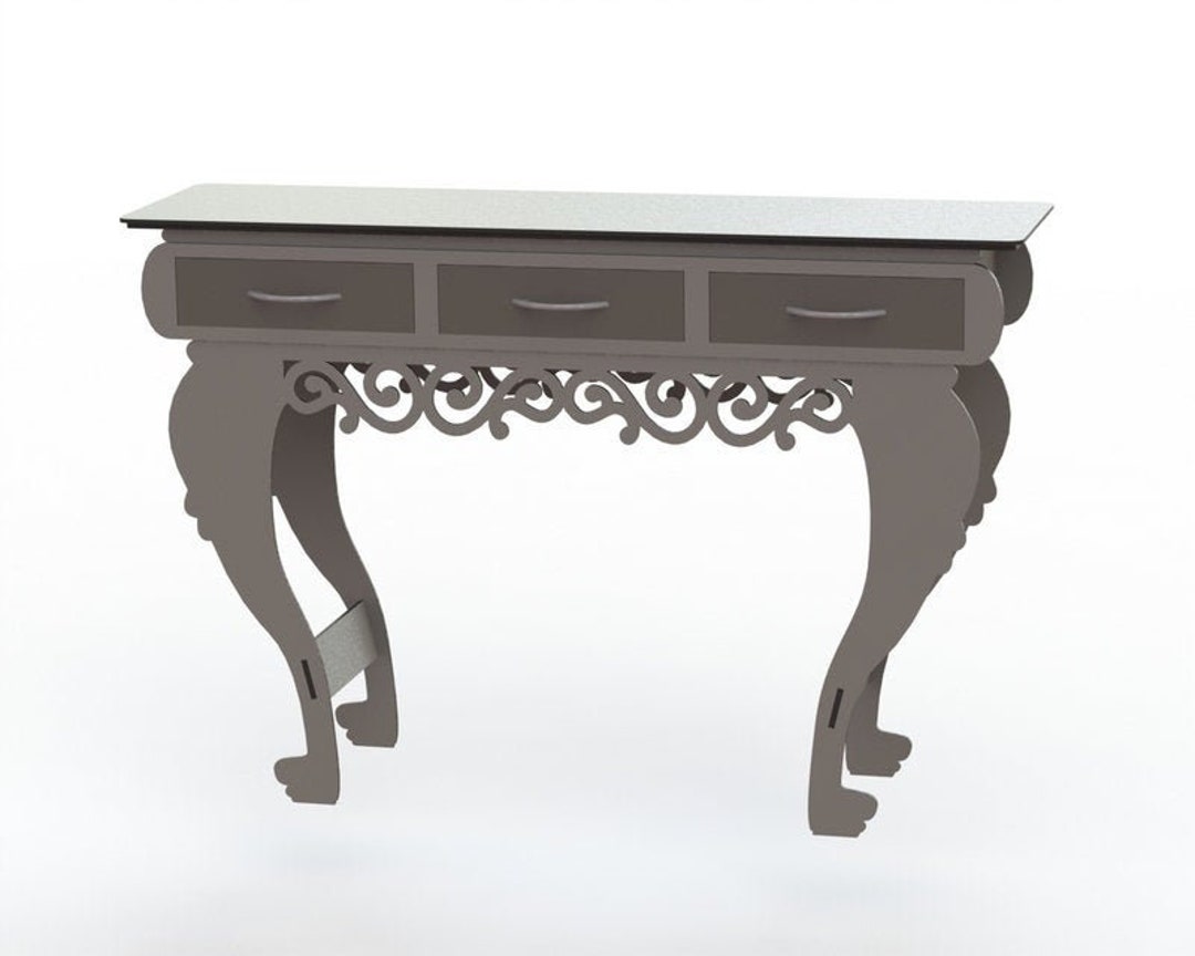 Table. Laser Cut Files SVG DXF CDR Vector Plans, Files Instant Download ...
