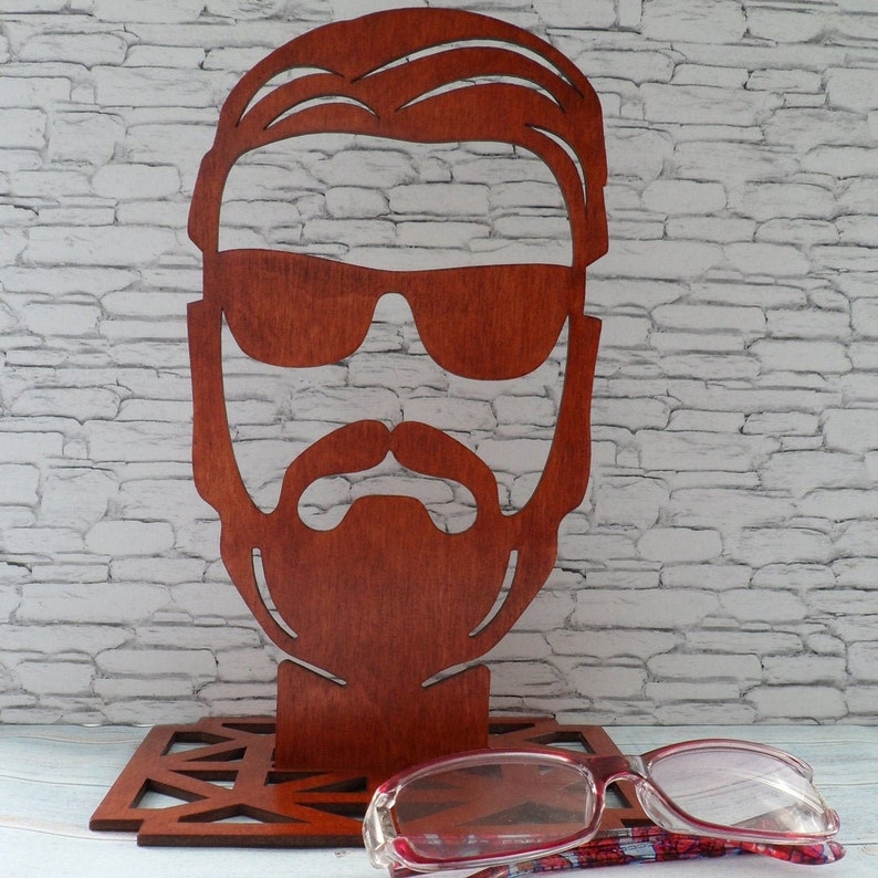 Sunglasses Display Stand. Vector dxf, cdr, svg for CnC, vector file. digital files for cnc. Laser cut files. 197 zdjęcie 1