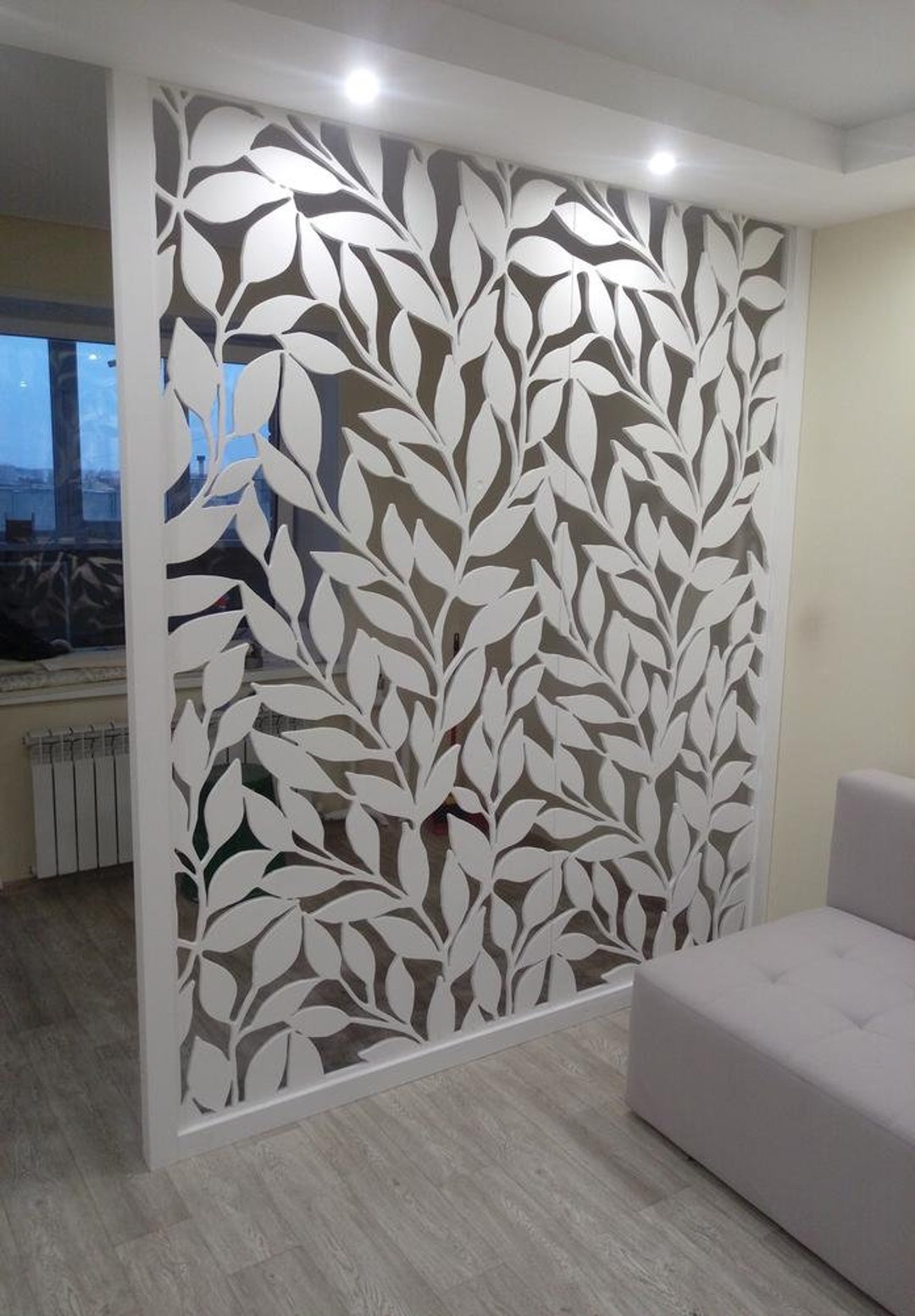 Partition Design Pattern. Room Divider Vector Laser Cut File Ai,dxf,cdr