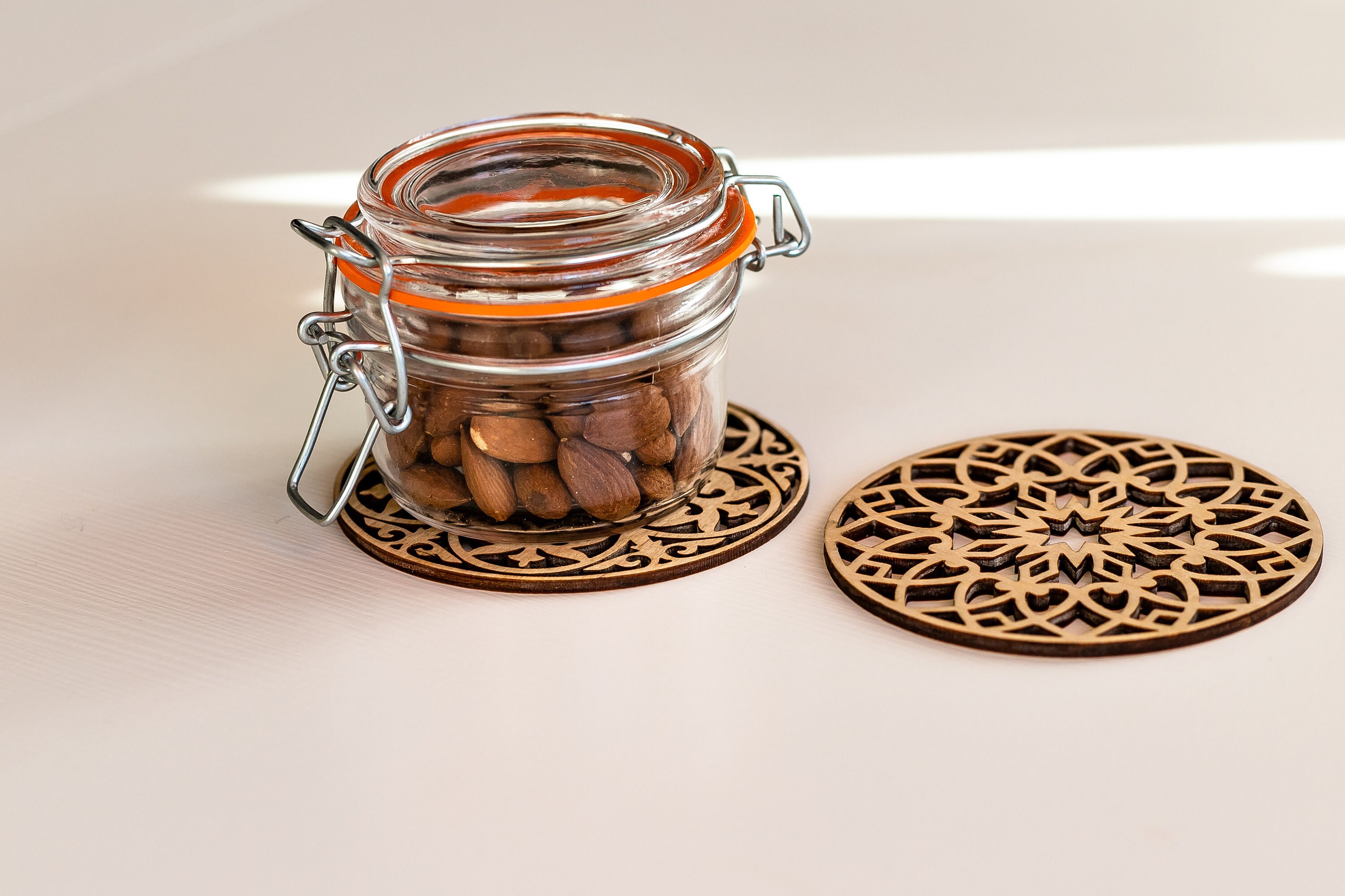 Coasters Vector Laser Cut File Ai/dxf/cdr - Etsy