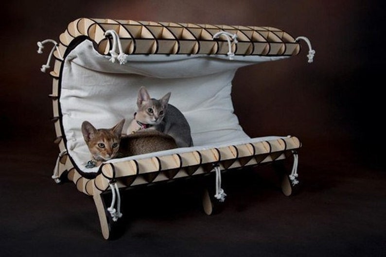 Download Bed For Cat Cnc Cut Laser Cut 100 Cat House Laser Cut Files Svg Dxf Cdr Vector Plans Files Instant Download Art Collectibles Drawing Illustration Vadel Com