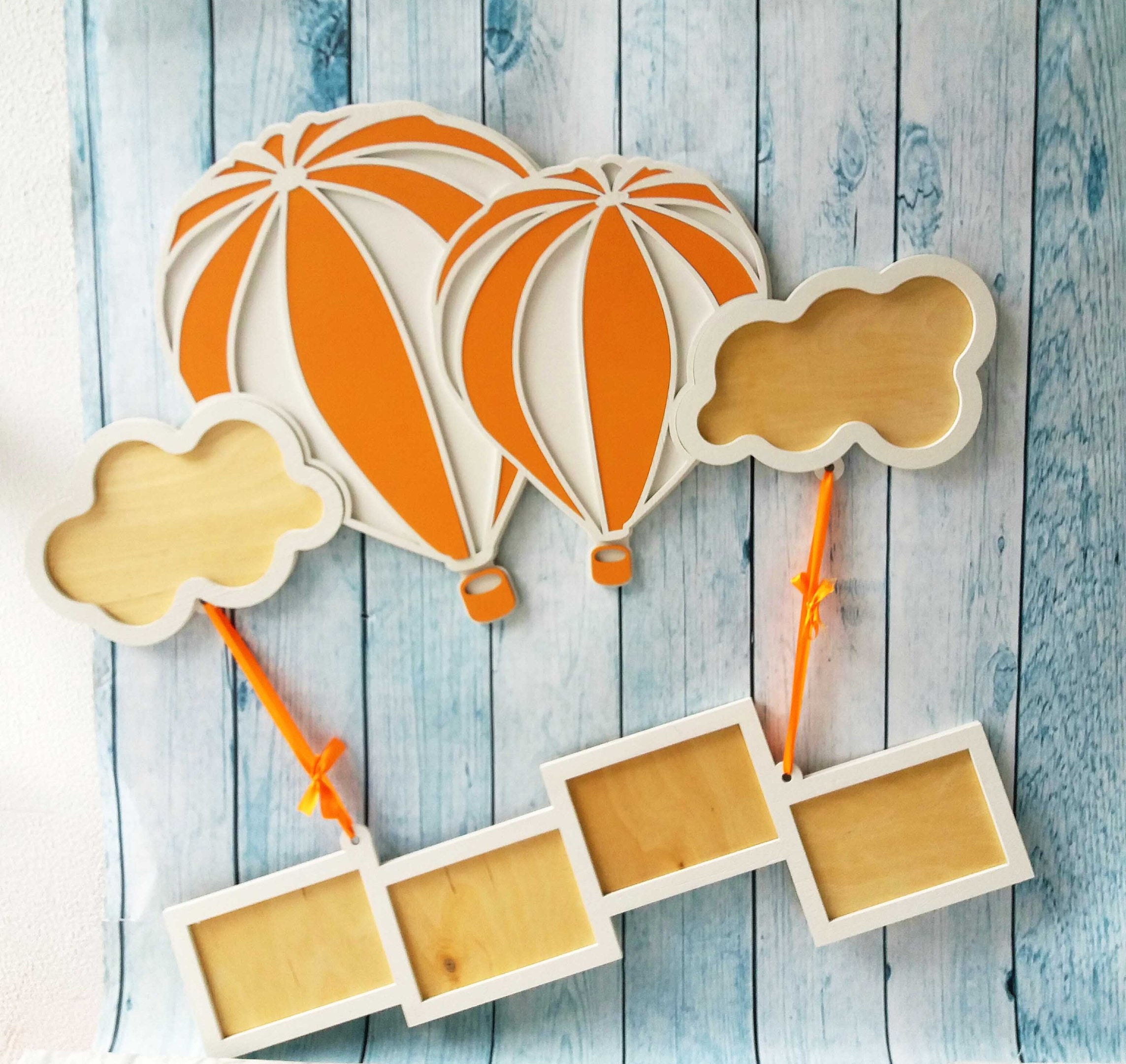Air Balloon Frame Laser Cut.photo Frame.laser Cut Files SVG DXF CDR ...
