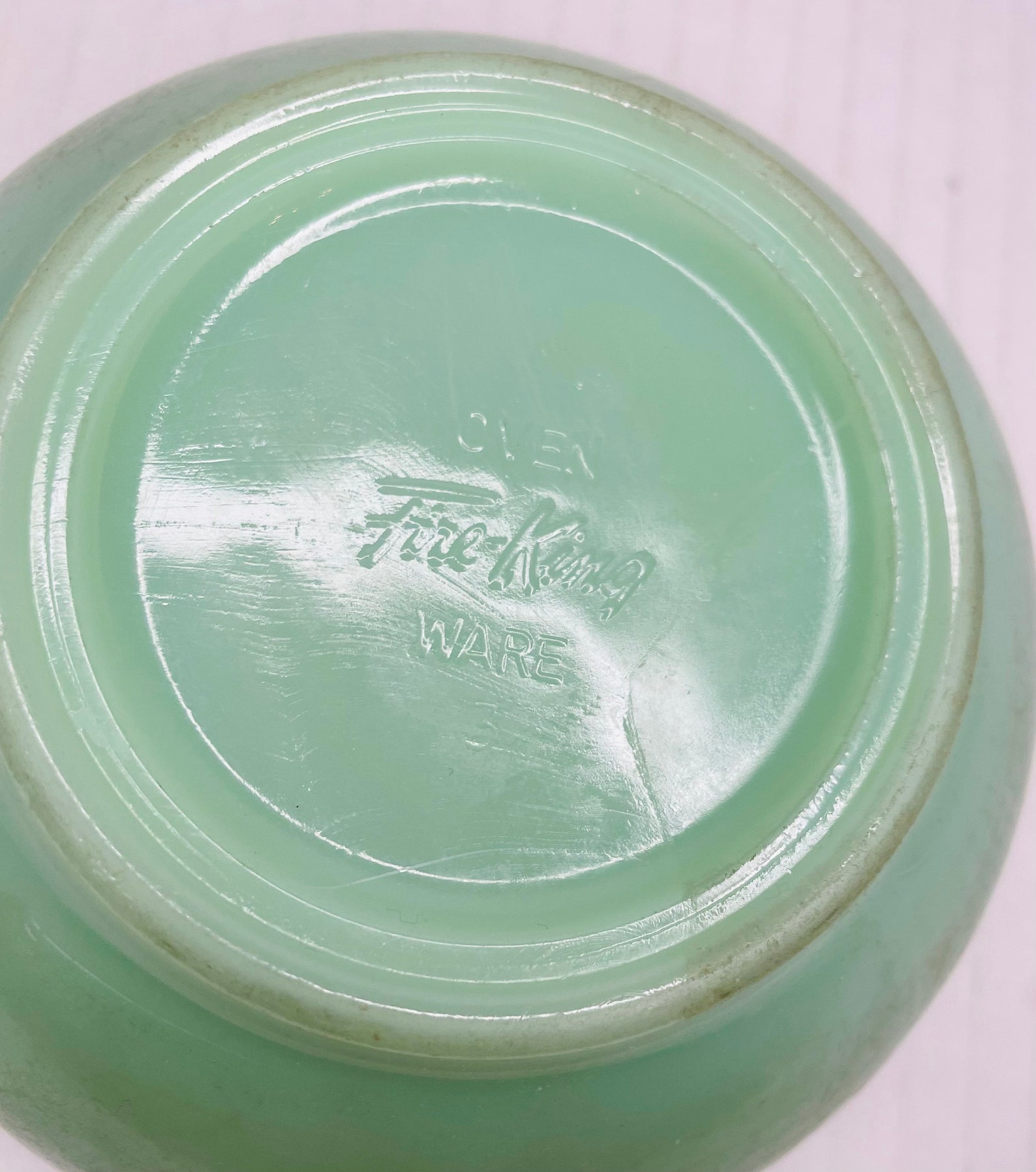 1940s Jadeite Chili Bowl. Fire King Jadeite Bowl. Jadeite Etsy