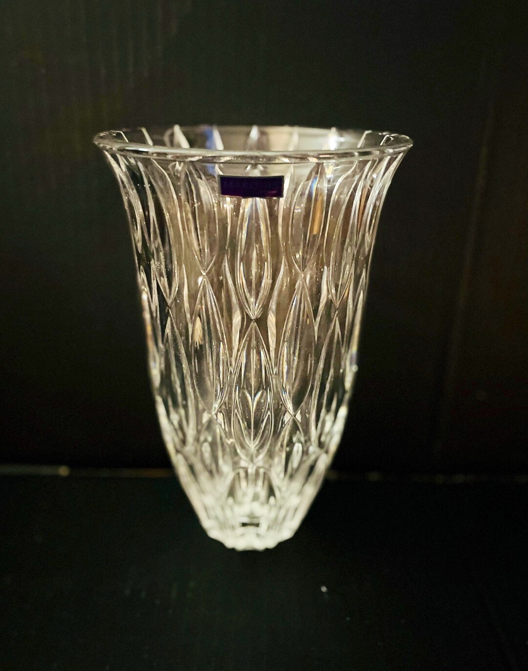 Marquis Waterford Crystal Vase. Waterford Nine Inch Rainfall Etsy
