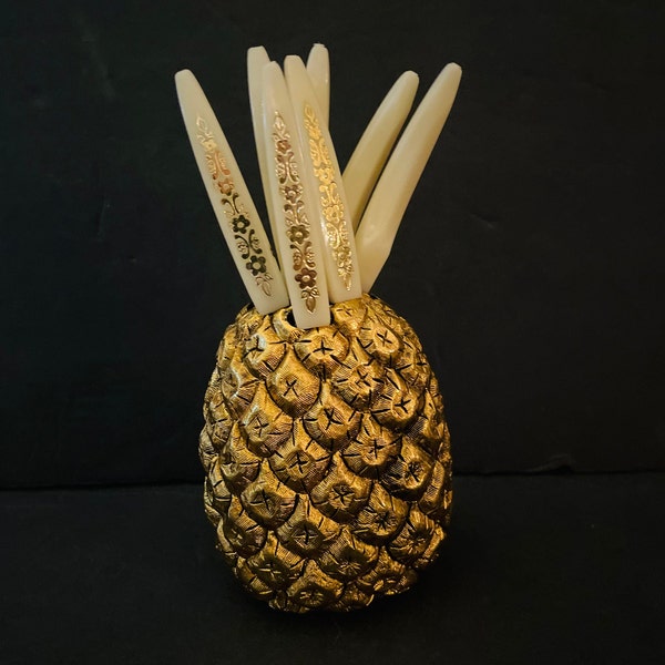 Brass Pineapple Etsy