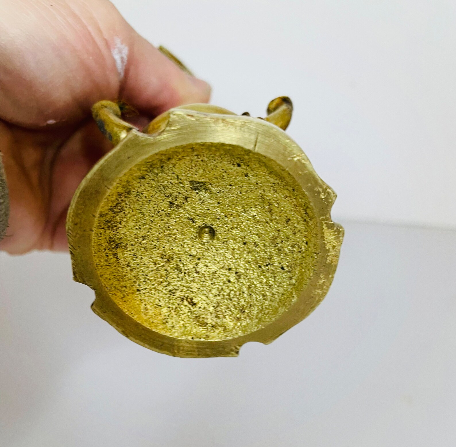 7inch Antique Whale Oil Lantern. Three Arm Brass Hanging Etsy