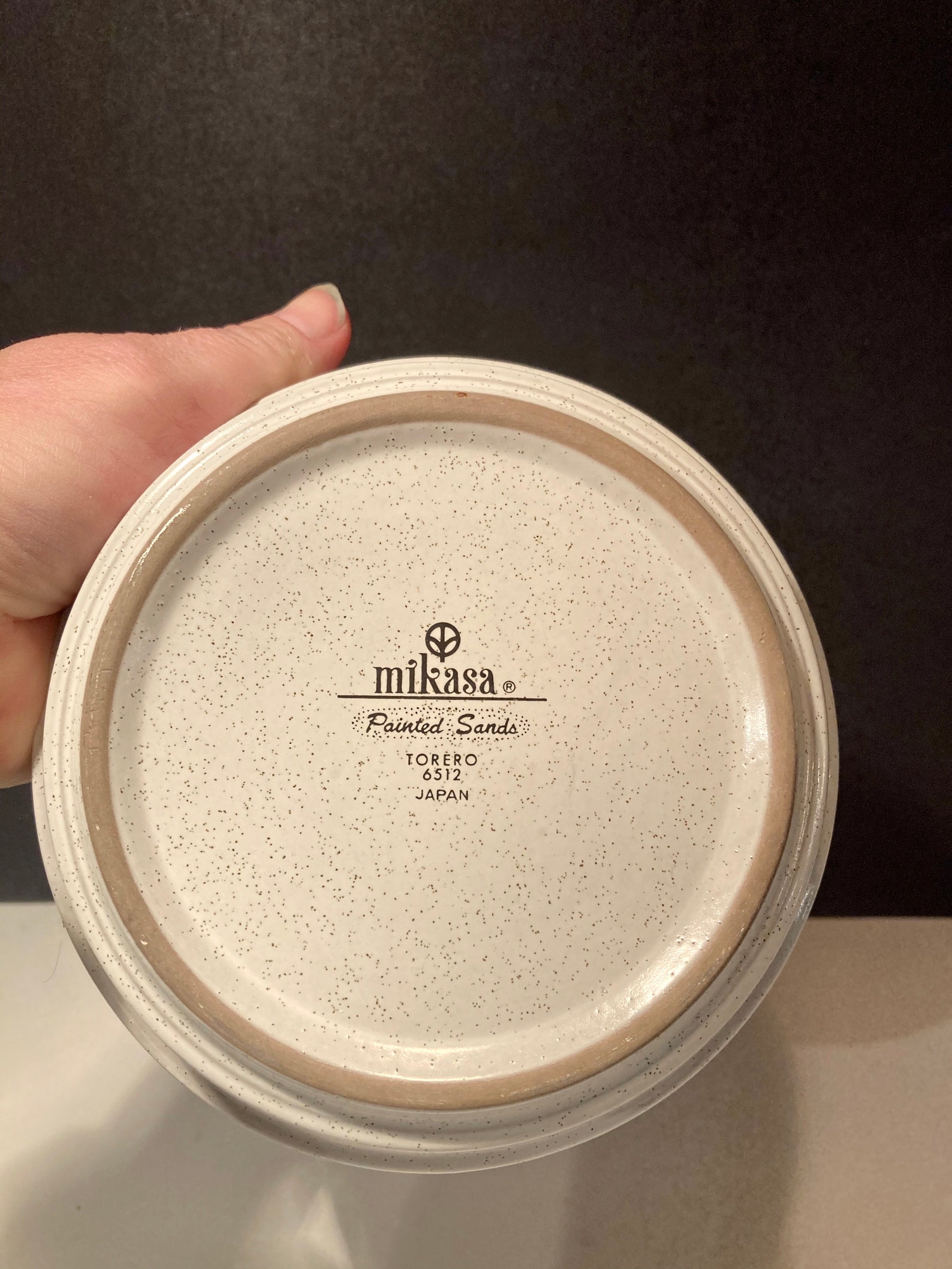 Set of 5 Mikasa Stoneware Bowls. Black and White 70s Boho Etsy