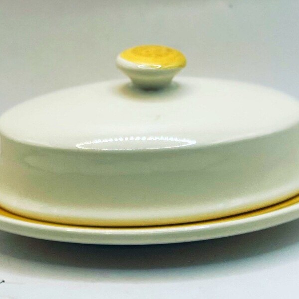 Retro Butter Dish Etsy