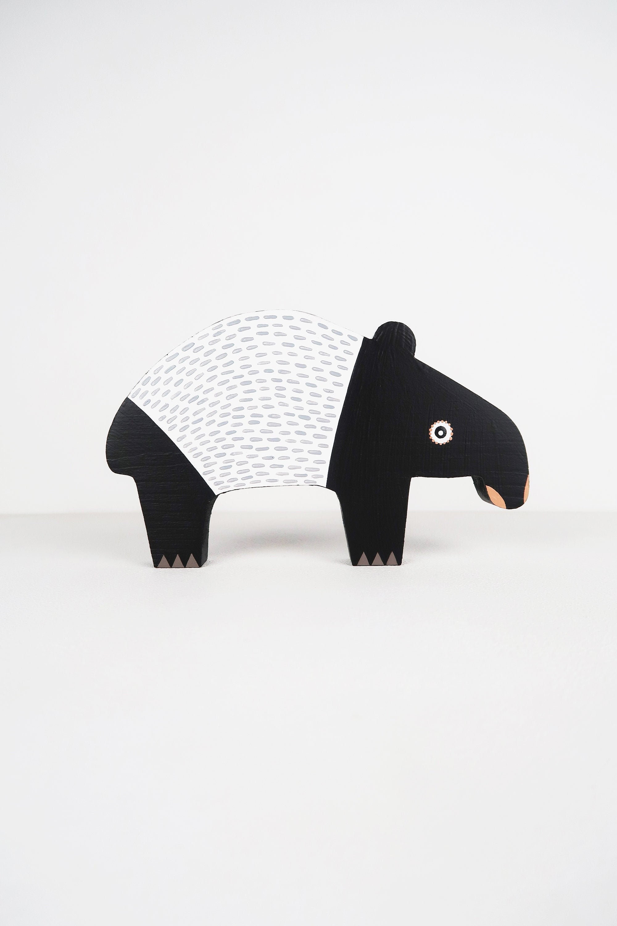 Malayan Tapir Animal Artwork Free Standing Wooden - Etsy Australia Malayan Tapir Animal Artwork Free Standing Wooden - Etsy Australia