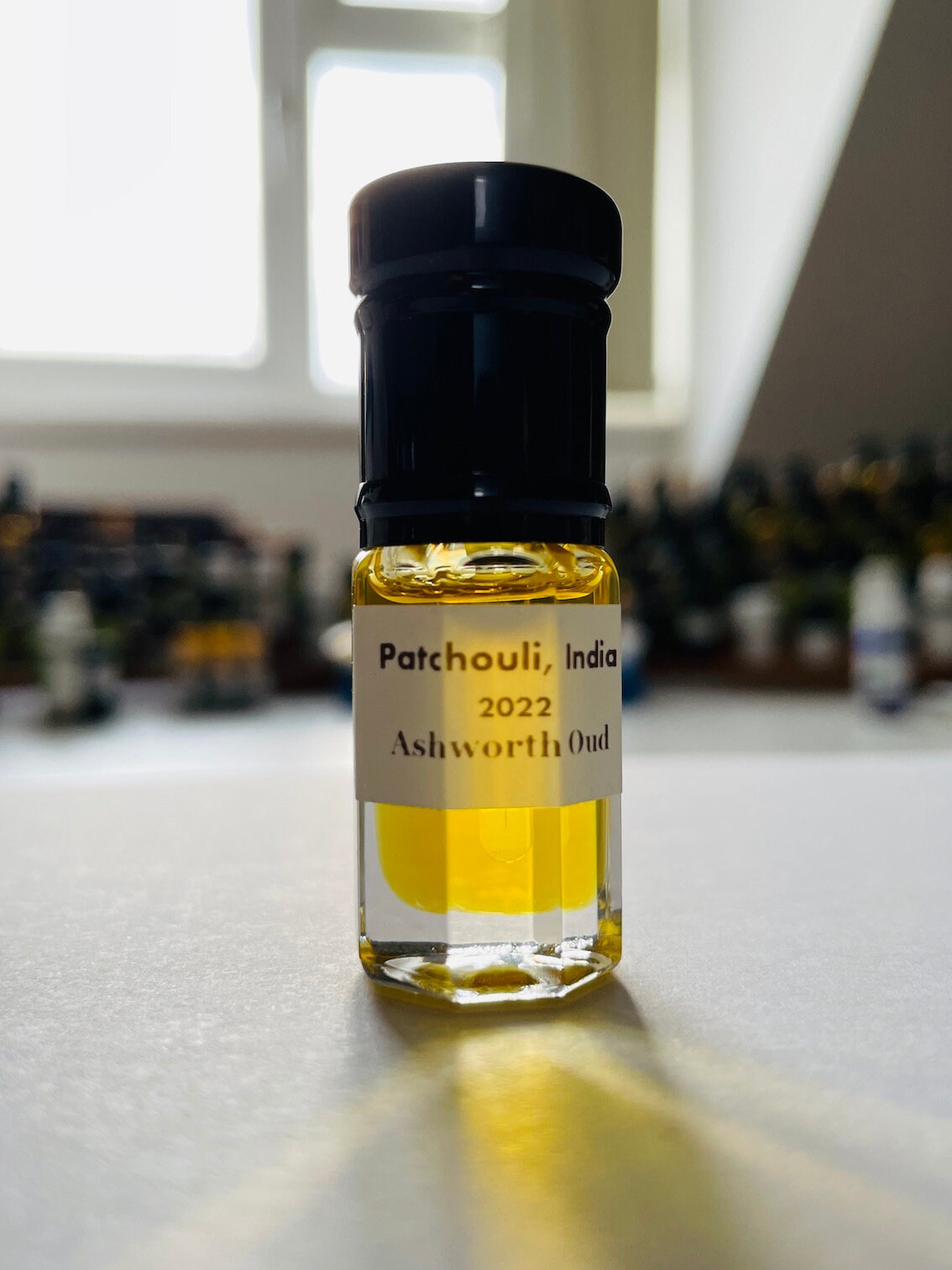 Huile De Parfum Patchouli Indien 12ML - Oud D'Arabie London - Concentré Traditionnel