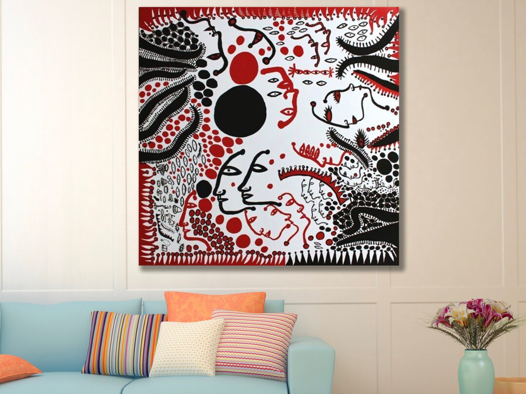Yayoi Kusama Japanese Artist Abstraction Feminism Etsy