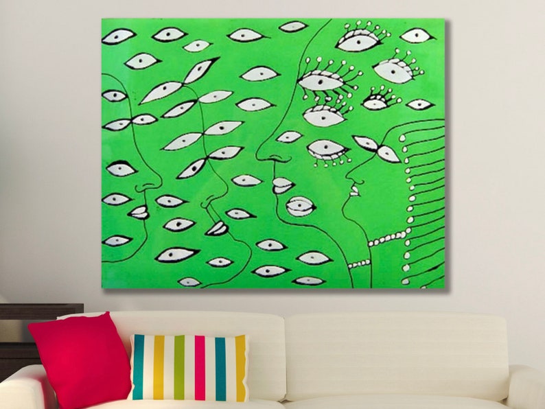 Yayoi Kusama Japanese Artist Abstraction Feminism Etsy