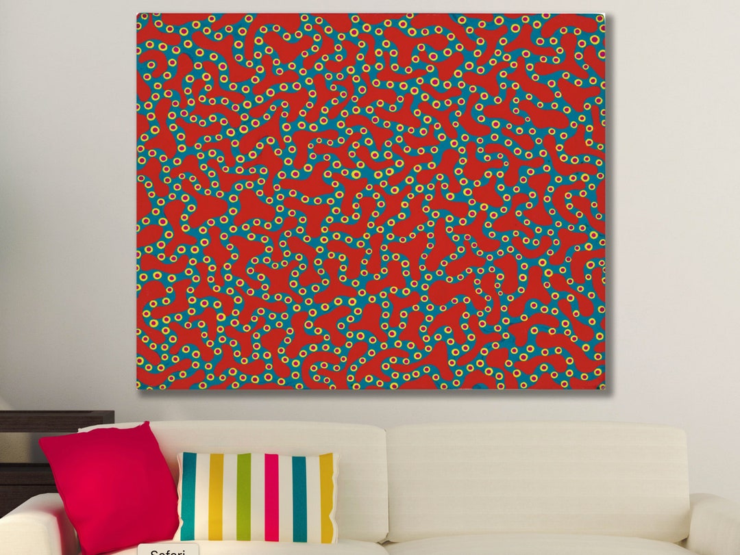 Yayoi Kusama Japanese Artist Abstraction Feminism Etsy