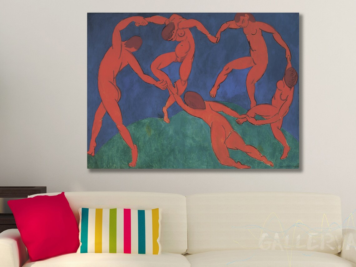 Henri Matisse Danza Pintura famosa Decoración de la pared | Etsy