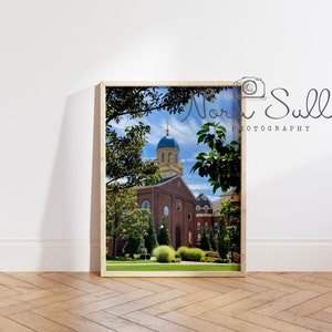 University of Dayton Chapel, Digital Wall Print, College Wall Print, Dayton Wall Print, College Photo, Home Decor, Dayton Flyers, Wall Art